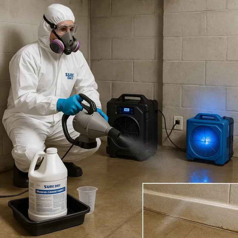 Sanitization and Odor Removal process in Lake Park, NC