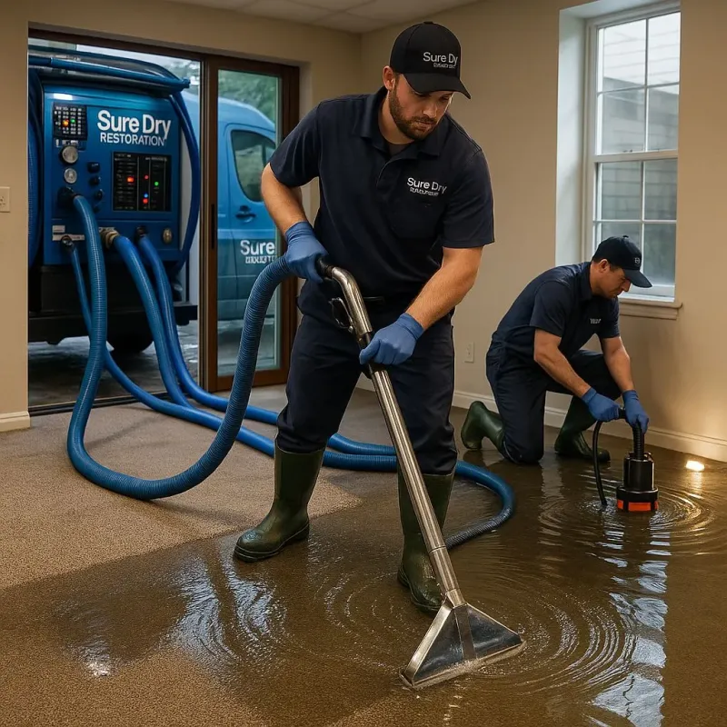 Water Extraction and Removal process in Lake Park, NC